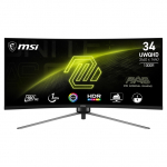 34"(86.4cm)TFT MSI MAG 345CQRDE UWQHD 180Hz Curved retail