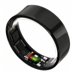 ULTRAHUMAN Ring Air - Smart Ring f&uuml;r Frauen und M&auml;nner - Schlaf -und Fitness Tracking Wearable - Herzfrequenz - Smartring Aster Black Gr&ouml;&szlig;e 10
