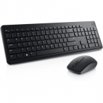 Dell | Keyboard and Mouse | KM3322W | Keyboard and Mouse Set | Wireless | Batteries included | Wireless connection | US | Black