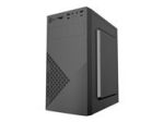 GEMBIRD computer case Fornax K170 mATX 2x USB 2.0 + 1x USB 3.0 + 1x USB type-C card reader black