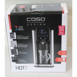 Renew. Caso 01875 HOT 7 Turbo Hot water dispenser, Capacity 2.7 L, Black/Stainless Steel | Renew. Caso Turbo Hot Water Dispenser | Hot7 | Water Dispenser | 2200 W | 2.7 L | Plastic/Stainless Steel | Black/Stainless Steel | UNPACKED, USED