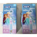 Renew. Oral-B Vitality PRO Kids Frozen Electric Toothbrush, Blue | Oral-B Electric Toothbrush | Vitality PRO Kids Frozen | Warranty 24 month(s) | Rechargeable | For kids | Number of brush heads included 1 | Number of teeth brushing modes 2 | Blue |
