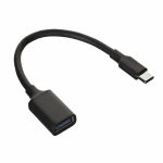 Ugreen - USB adapter - 24 pin USB-C (M) to USB Type A (F) - USB 3.0 OTG - 17 cm - black