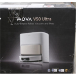 Renew. MOVA V50 Ultra Robot Vacuum, White | MOVA Robot Vacuum | V50 Ultra | Wet&Dry | 6400 mAh | Dust capacity 3.2 L | 24000 Pa | White | DAMAGED PACKAGING | 34 month(s)