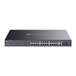 Switch|TP-LINK|Omada|ES228GMP|Switch type Managed|Switch layer L2|Rack mounting Yes|26xRJ-45 ports|RJ-45 Ports Type Gigabit Ethernet (10/100/1000)|26xGigabit Ethernet (copper) ports quantity|2xSFP module slots quantity|Power over Ethernet (PoE)
