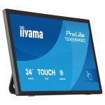 60,5cm/23.8" (1920x1080) iiyama ProLite T2455MSC-B2 16:9 IPS 5ms 120Hz HDMI DisplayPort USB VESA Speaker Touch Webcam Black