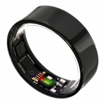 ULTRAHUMAN Ring Air - Smart Ring f&uuml;r Frauen und M&auml;nner - Schlaf -und Fitness Tracking Wearable - Herzfrequenz - Smartring Aster Black Gr&ouml;&szlig;e 13