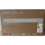 Renew. | Xiaomi QLED TV A Pro 2026 | 32" | Smart TV | Google TV | HD | Dark Gray | DAMAGED PACKAGING