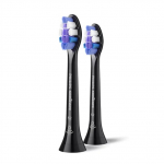 Philips Replacement brush heads | HX6052/88 Sonicare Sensitive | Heads | For adults | Number of brush heads included 2 | Black