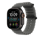 Apple Smartwatch Watch Ultra 4 GPS + Cellular 49mm Black Titanium Case with Translucent Black Ocean Band