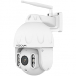 FOSCAM SD8P Outdoor P&T WiFi Kamera Wei&szlig;