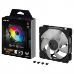 120mm ASUS TUF GAMING TR120 ARGB Geh&auml;usel&uuml;fter schwarz, 120 mm, PWM