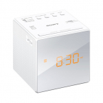 SONY ICF-C1W Uhrenradio white