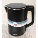 Renew. | Gorenje Kettle | K15DWBK | Electric | 2200 W | 1.5 L | Stainless steel | 360&deg; rotational base | Black | DAMAGED PACKAGING, SCRATCHED