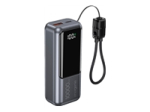GEMBIRD 20 W Compact fast charging power bank with LCD display 10000 mAh spacegrey