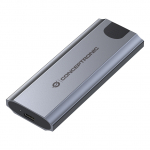 CONCEPTRONIC SSD Geh&auml;use M-Key M.2->M/B+M-Key/USB-C3.2 gr