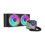K DeepCool LT240 All-in-one Liquid Cooler 12cm 600 RPM 2400 RPM 72.04 Cfm Weak