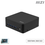 MSI Cubi Z AI 8M Barebone Mini PC R9-8945HS 0GB No-OS