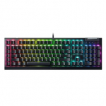 Razer | Mechanical Gaming Keyboard | BlackWidow V4 X | Mechanical Gaming Keyboard | Wired | US | Yellow Mechanical Switches (Linear) | Black RZ03-04701800-R3M1