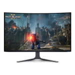Dell | Curved Screen Gaming Monitor | AW3225QF | 31.6 " | OLED | 4K UHD | 16:9 | 240 Hz | 0.03 ms | 3840 x 2160 pixels | 1000 cd/m&sup2; | Power connector, Security-lock slot, Joystick, USB-A, USB-B, USB-C, HDMI, DispalyPort | HDMI ports quantity 2 | White /