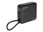 GEMBIRD 20 W Fast charging power bank with wireless charger 10000 mAh black