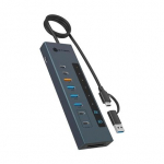 Raidsonic Icy Box USB Hub 11-in-1 USB-C Hub USB 3.2 Gen 2 PD | IB-HUB1742CR-C2PD