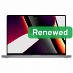 Apple Renewed Grade B | MacBook Pro 16 A2485 | 16 " | 32 GB | SSD | 1000 GB | Apple M1 Max 10-core CPU | macOS | Keyboard language US/RU RAPa248581A5AE32W