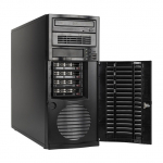 Server bluechip SERVERline T40317s Tower, Xeon 4410Y 32 GB DDR5, 2 x 960 GB SSD, 2 x RJ45 (10 Gb/s)
