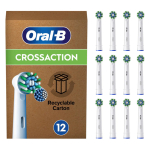 Oral-B Oral-B Pro CrossAction Aufsteckbrsten 12er (wei, Frustfreie Umverpackung)