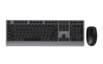 Gembird KBS-WPS-02-CYRL Dual-mode slim wireless desktop set, 2.4G+BT, RU layout