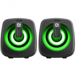 Defender PC speakers J1 2.0 6W L ED USB black