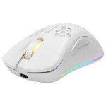 Deltaco Gaming Maus USB, RGB, wei&szlig;