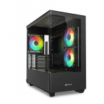 Sharkoon ELITE SHARK CM100 (schwarz, Tempered Glass x 2)