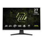 68,6 cm (27") 1920 x 1080 Pixel MSI 9S6-3CE51T-011 16:9 Full HD Rapid IPS 0,5 ms 240 Hz HDR DisplayPort HDMI VESA