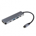 Fixed | 5-port USB-C HUB Mini for laptops and tablets | FIXHU-MN-GR