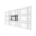 Neomounts Wall mount | LED-VW1000BLACK Videowall wall mount | 40-75 " | Maximum weight (capacity) 50 kg | Black LED-VW1000BLACK