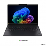 Lenovo ThinkPad L16 G3 AMD | Black | 16 " | IPS | WUXGA | 1920 x 1200 pixels | Anti-glare | AMD Ryzen AI 5 | 430 | 16 GB | SODIMM DDR5 | Solid-state drive capacity 512 GB | AMD Radeon 840M Graphics | Windows 11 Pro | 802.11be | Bluetooth version 5.4 | 4G