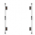 EDBAK ULS2500 Universal LED System for 2 cabinets 500mm | Black ULS2500
