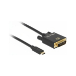 USB-C > DVI 24+1 (ST-ST) 3m 4K 30Hz Black