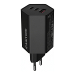 Canyon Charger HEXAGON 65 GaN 65W 2xPD 1xQC EU black 143236