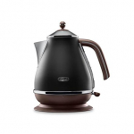Delonghi | Icona Vintage | KBOV2001BK | Standard kettle | 2000 W | 1.7 L | Stainless steel | 360&deg; rotational base | Black