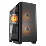 Midi COUGAR Airface FLO, ARGB, Schwarz