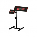 NLR-A012 Free Standing Keyboard and Mouse Stand | Floor stand | Height | Black NLR-A012