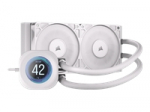 CORSAIR NAUTILUS 240 LCD White 240mm Radiator Liquid CPU Cooler