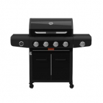 Barbecook Gas Barbecue Siesta 412 Graphite, 132 x 56 x 118 cm | BC-GAS-2073 BC-GAS-2073