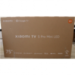 Renew. Xiaomi TV S Pro Mini LED 75 2026 4K UHD (3840 x 2160) | Xiaomi TV S Pro Mini LED 75 2026 | 75" | Smart TV | Google TV | 4K UHD (2160p) | Dark Grey | DEMO