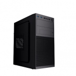Gembird Fornax K300 - micro ATX - no power supply (ATX) - black - Audio - 2xUSB3.0 2xUSB2.0