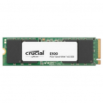 Crucial E100 - SSD - 1 TB - internal - M.2 2280 - PCIe 4.0 x4 (NVMe) - 5000 MBps (read) / 4500 MBps (write)
