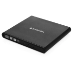 Verbatim External Slimline CD/DVD Writer USB 2.0 MDISC