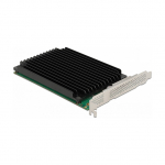 PCI Express x16 Karte zu 4 x intern NVMe M.2 Key M mit K&uuml;hlk&ouml;rper - Bifurcation